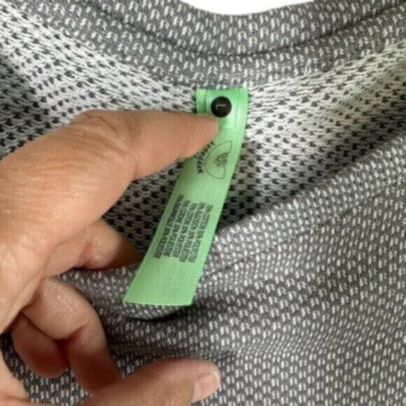 NWT Honeydew | Gray Charcoal Lounge Wear Short Sleeve Knit Top Size Large - Picture 8 of 8